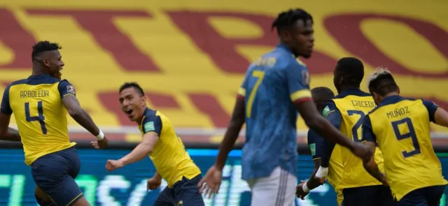 Colombia sufrió en Quito / AFP