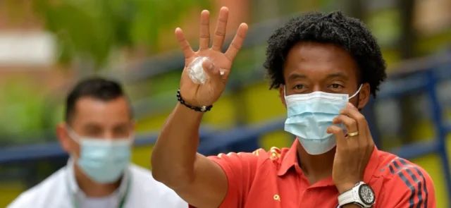 Cuadrado, referente de la selección Colombia / AFP