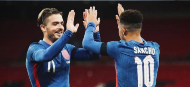 Inglaterra celebra la victoria sobre Irlanda / Foto AFP