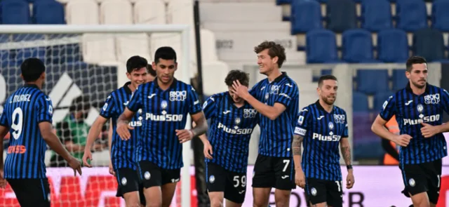 Inter celebra el empate sobre el final ante Inter / Foto AFP