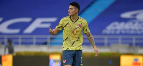 James sería titular frente a Ecuador / AFP