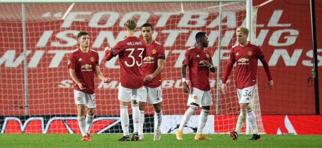 Manchester United venció 4-1 a Basaksehir en casa / Foto AFP