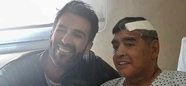 Maradona recibió el alta médica / Foto AFP