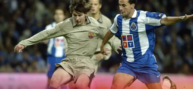 Messi, en su debut con Barcelona / Foto Barcelona