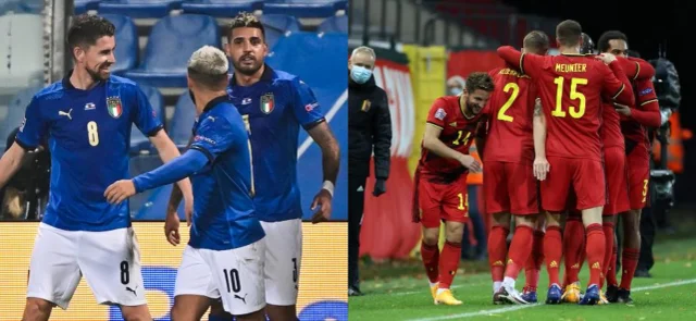 Italia y Bélgica vencieron a Polonia e Inglaterra / AFP