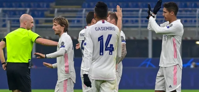 Real Madrid celebra el triunfo ante Inter / Foto AFP