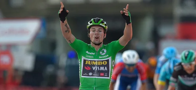 Primoz Roglic, etapa y liderato / AFP