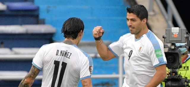 Uruguay viene de golear a Colombia / AFP