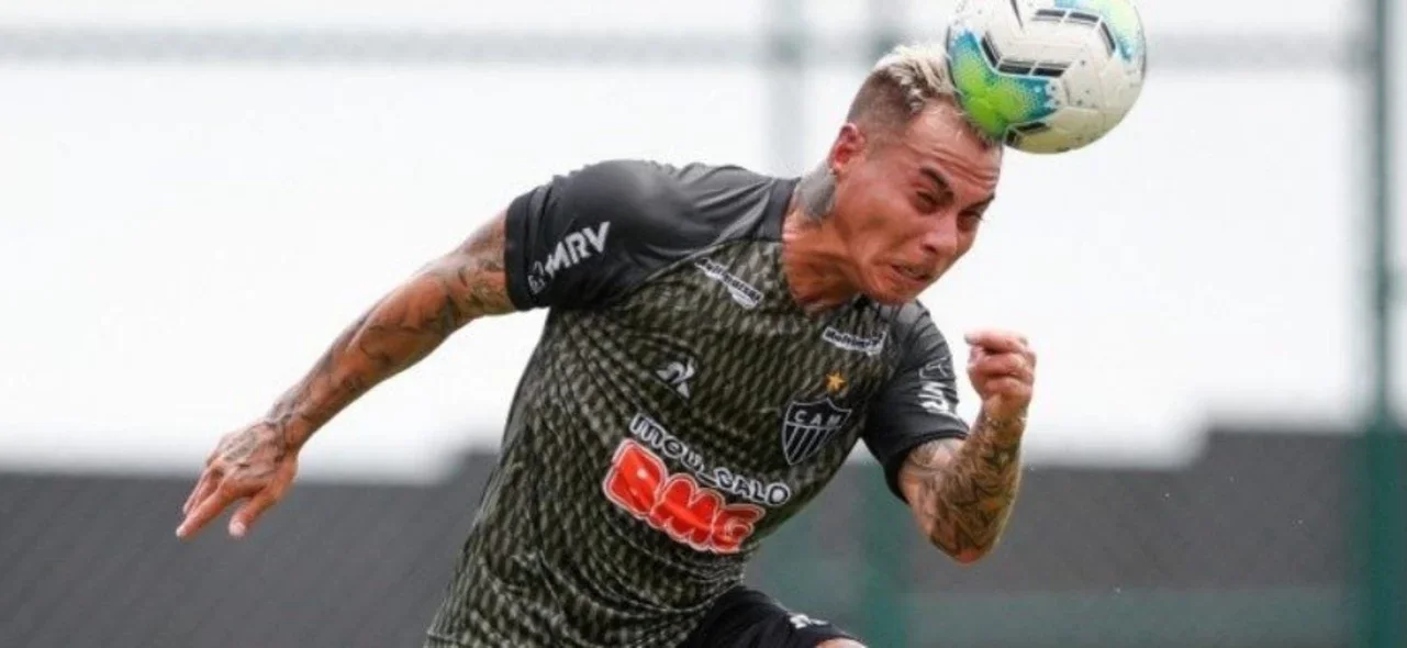 Eduardo Vargas, baja por Covid-19 / Foto: Atlético Mineiro