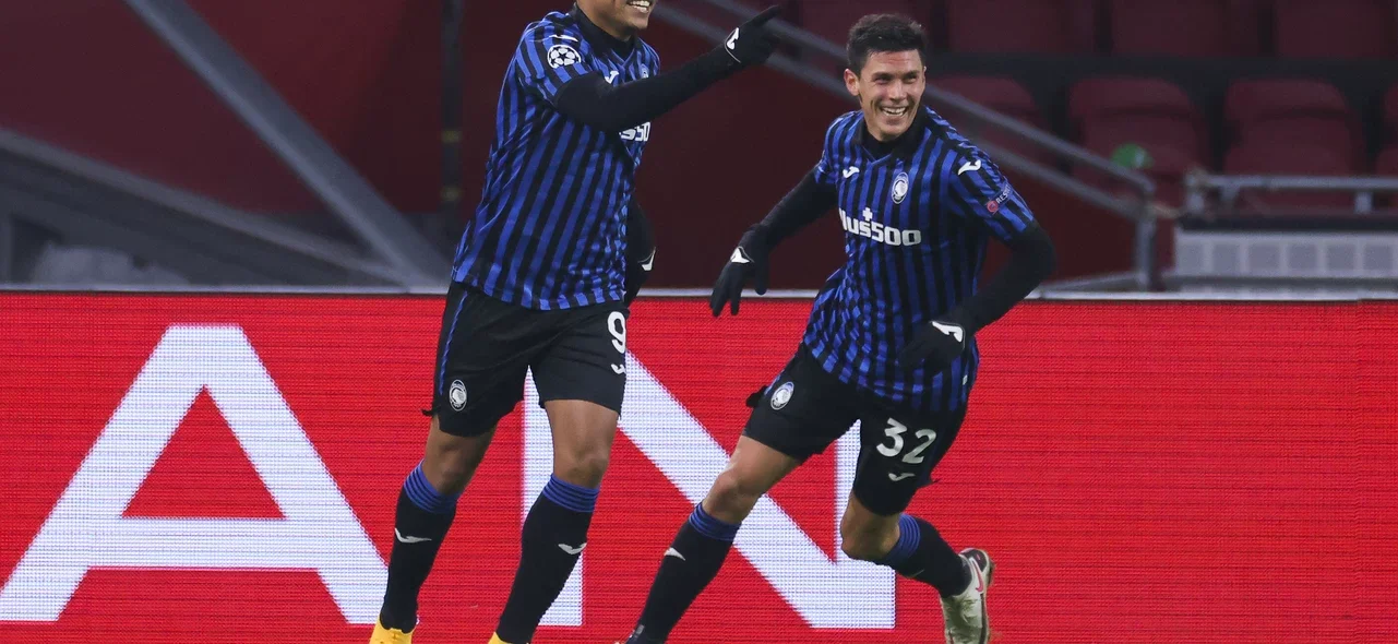 Luis Muriel marcó en el triunfo de Atalanta. / Foto: AFP