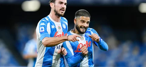 Insigne abrió el marcador / AFP