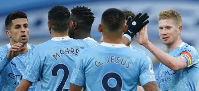 Manchester City ganó 2-0 frente a Fulham. / Foto: AFP