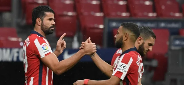 Costa ha disputado 215 partidos oficiales en dos etapas con Atlético de Madrid. / Foto: AFP