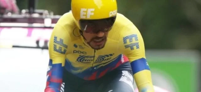 Daniel Martínez, ciclista colombiano/ AFP