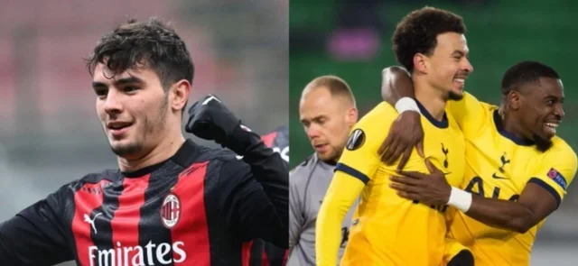 Milán y Tottenham pasaron a 16vos de final/ AFP