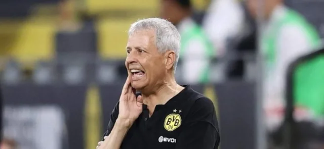 Lucien Favre, técnico suizo/ AFP
