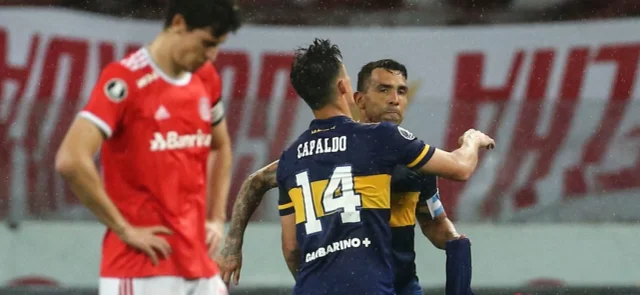 Boca Juniors ganó con gol de Carlos Tévez. / Foto: AFP
