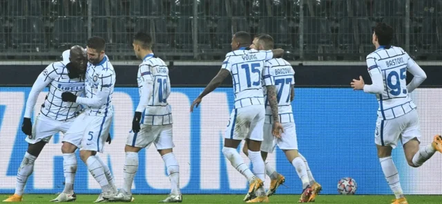 Lukaku marcó doblete frente a Borussia Mönchengladbach. / Foto: AFP