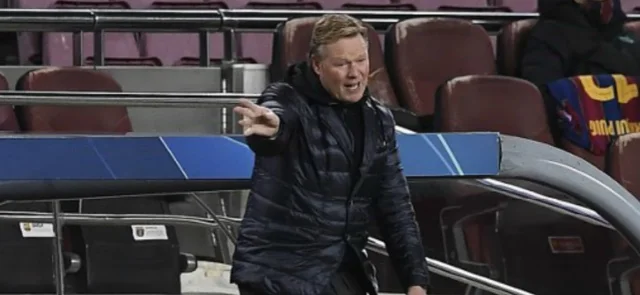 Ronald Koeman, entrenador de Barcelona/ AFP