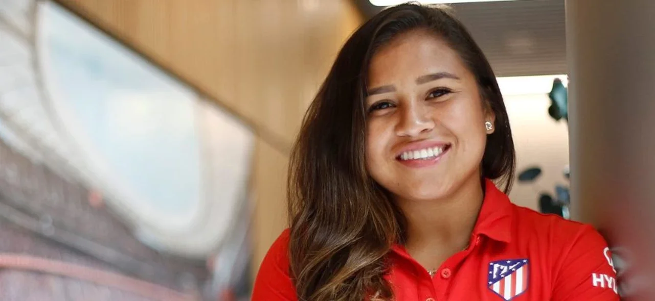 Leicy Santos, futbolista colombiana/ Atlético de Madrid