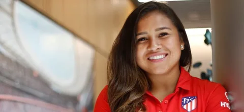 Leicy Santos, futbolista colombiana/ Atlético de Madrid