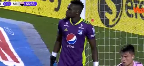 Juan Moreno, arquero de Millonarios