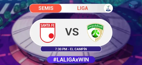 Santa Fe vs. La Equidad, con transmisión Win Sports+.