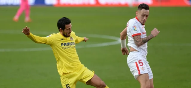 Sevilla se impuso 2-0 frente a Villarreal. / Foto: AFP