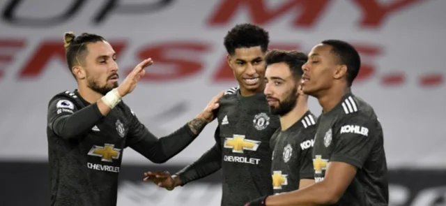 Manchester United es sexto en la Premier League/ AFP