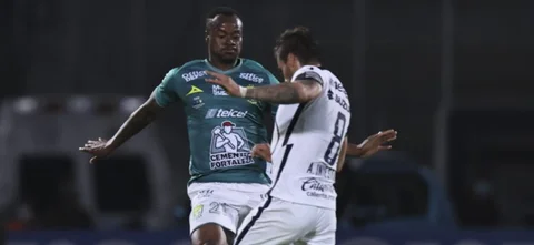 Jaine Barreiro, campeón con León / AFP