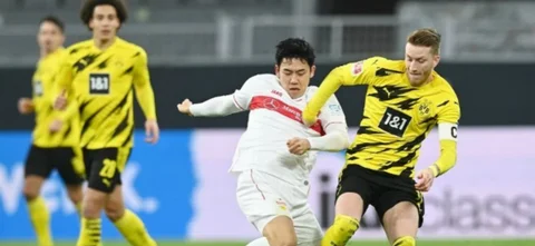 Dortmund se quedó con 19 puntos/ AFP