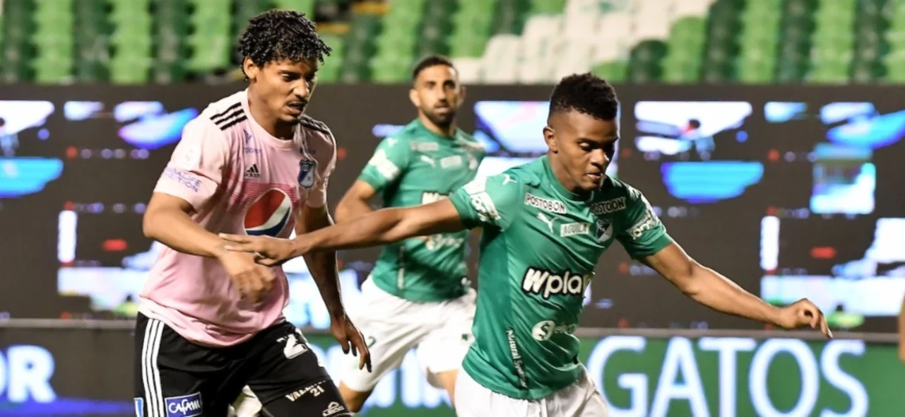 Cali y Millonarios, por un cupo a Sudamericana | Foto: VizzorImage / Gabriel Aponte