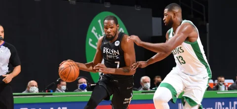 Kevin Durant, protagonista en el triunfo de Nets / AFP