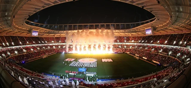 Estadio que acogió la final de la Copa el Emir / Foto AFP