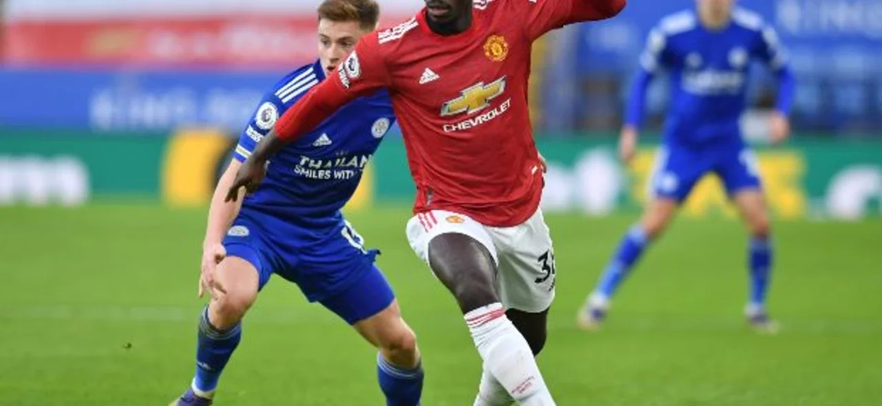 Leicester y Manchester United firmaron la igualdad / AFP