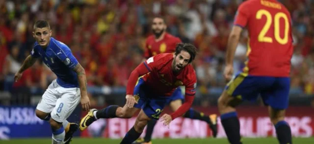 Italia vs. España, el duelo más atractivo de las semis de Liga de Naciones / Foto AFP