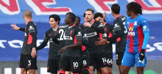 Liverpool brilló en casa de Crystal Palace / AFP