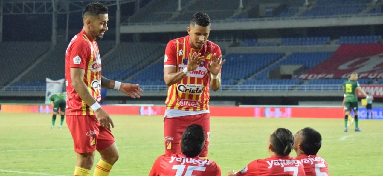 Pereira celebra la clasificación a la final de la Liguilla BetPlay / Foto VizzorImage