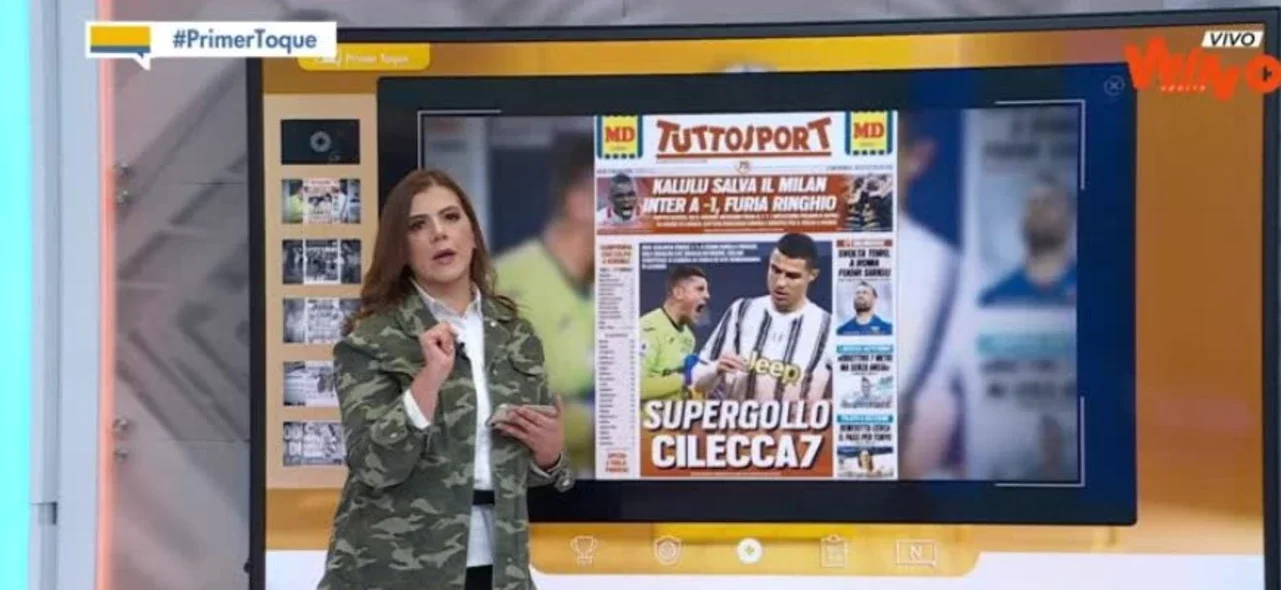 Portadas de los periódicos deportivos