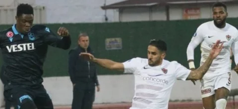 Trabzonspor celebró en su visita a Hatayspor / AFP