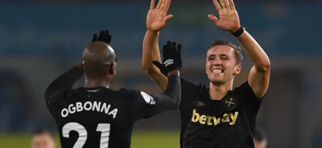 West Ham ganó 2-1 frente a Leeds. / Foto: AFP