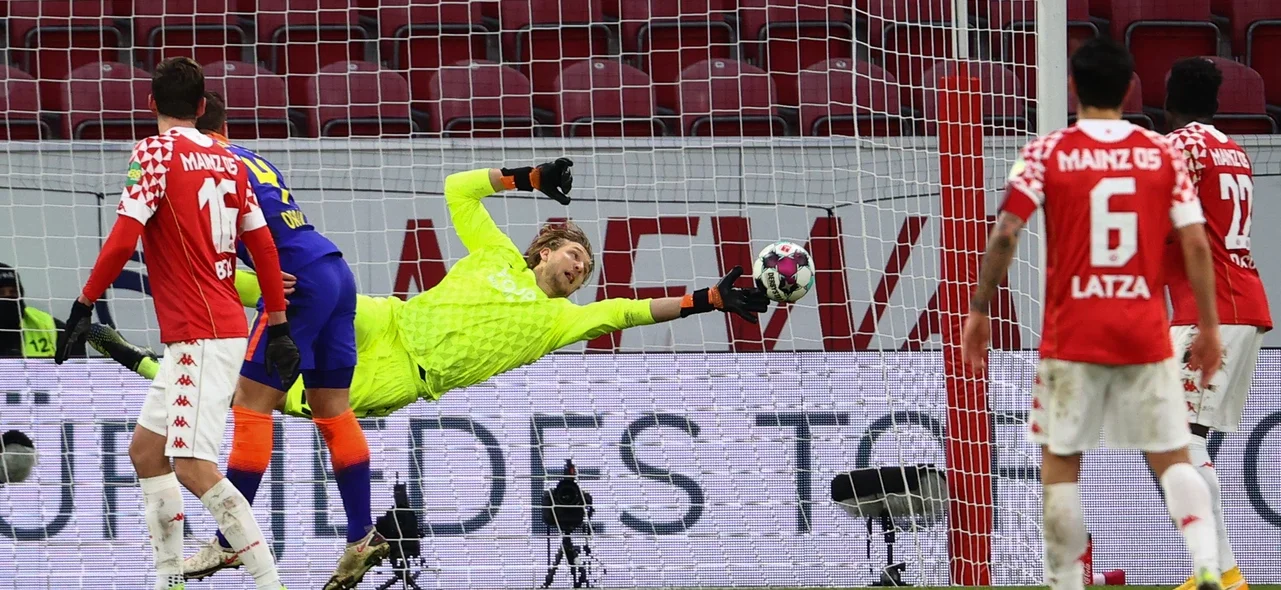 Mainz 3-2 Leipzig / Foto AFP