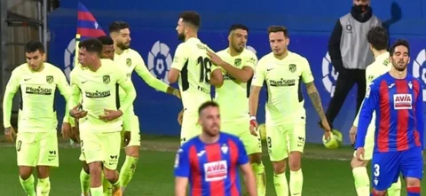 Atlético de Madrid tiene 7 puntos de ventaja sobre Real Madrid/ AFP