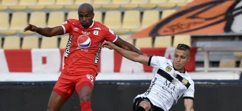 América empató 1-1 con Águilas Doradas. / Foto: VizzorImage - Gabriel Aponte