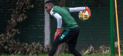 Iván Arboleda, arquero colombiano/ Foto de Banfield