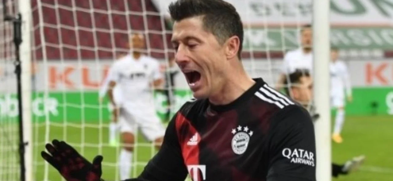 Robert Lewandowski anotó el gol del triunfo 'bávaro'. / Foto: AFP