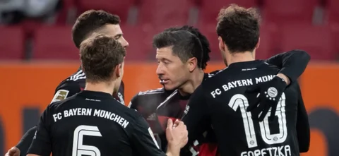 Bayern Múnich derrotó 0-1 a Augsburgo. / Foto: AFP