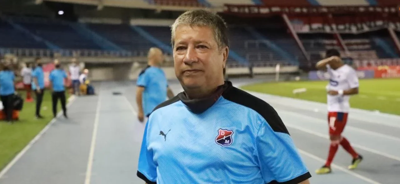 Hernán Darío Gómez, técnico de Medellín/VizzorImage - Jairo Cassiani