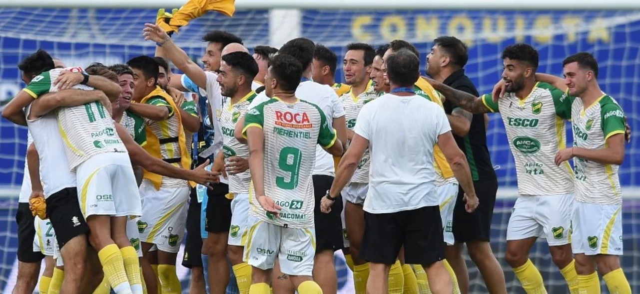 Defensa y Justicia ganó su primer título internacional/ AFP