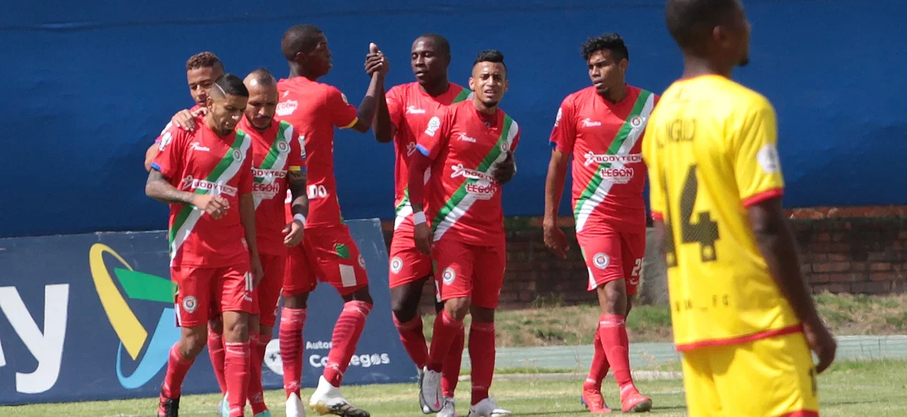 Cortuluá celebra la victoria sobre Bogotá / Foto VizzorImage